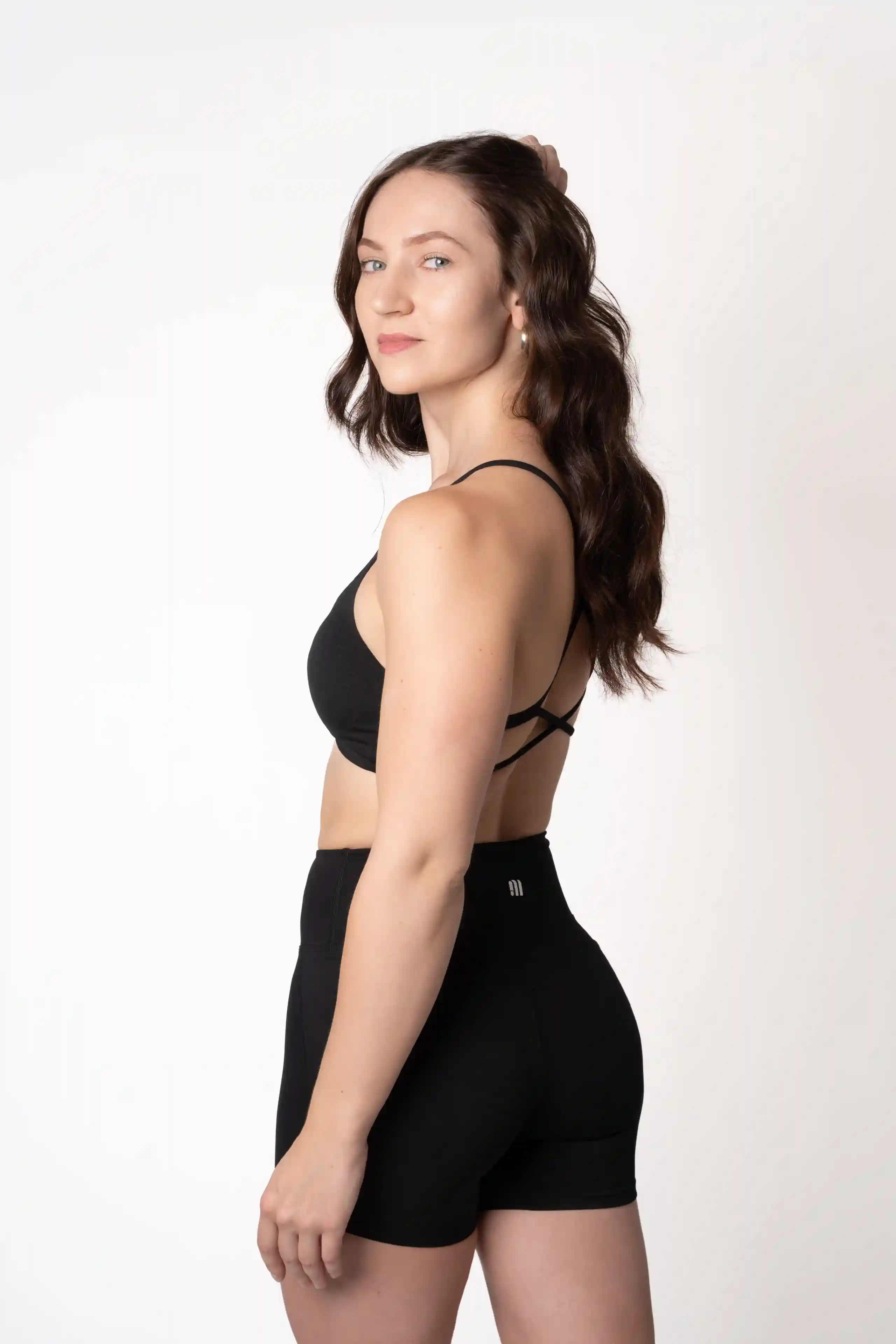 Spodenki legginsy sportowe krótkie